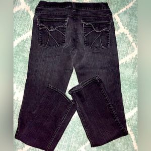 New York & Company grey/ black jeans